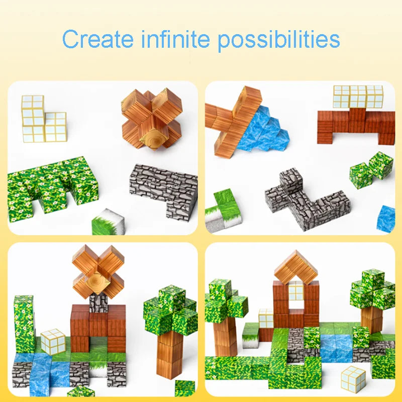 MineBlocks Magnetic Building Blocks Set™