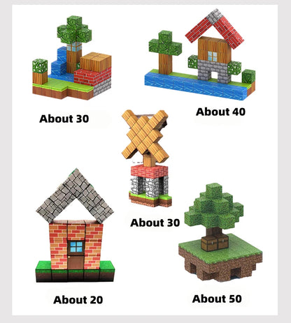 MineBlocks Magnetic Building Blocks Set™